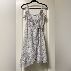 Abercrombie & Fitch lightweight wrap floral dress